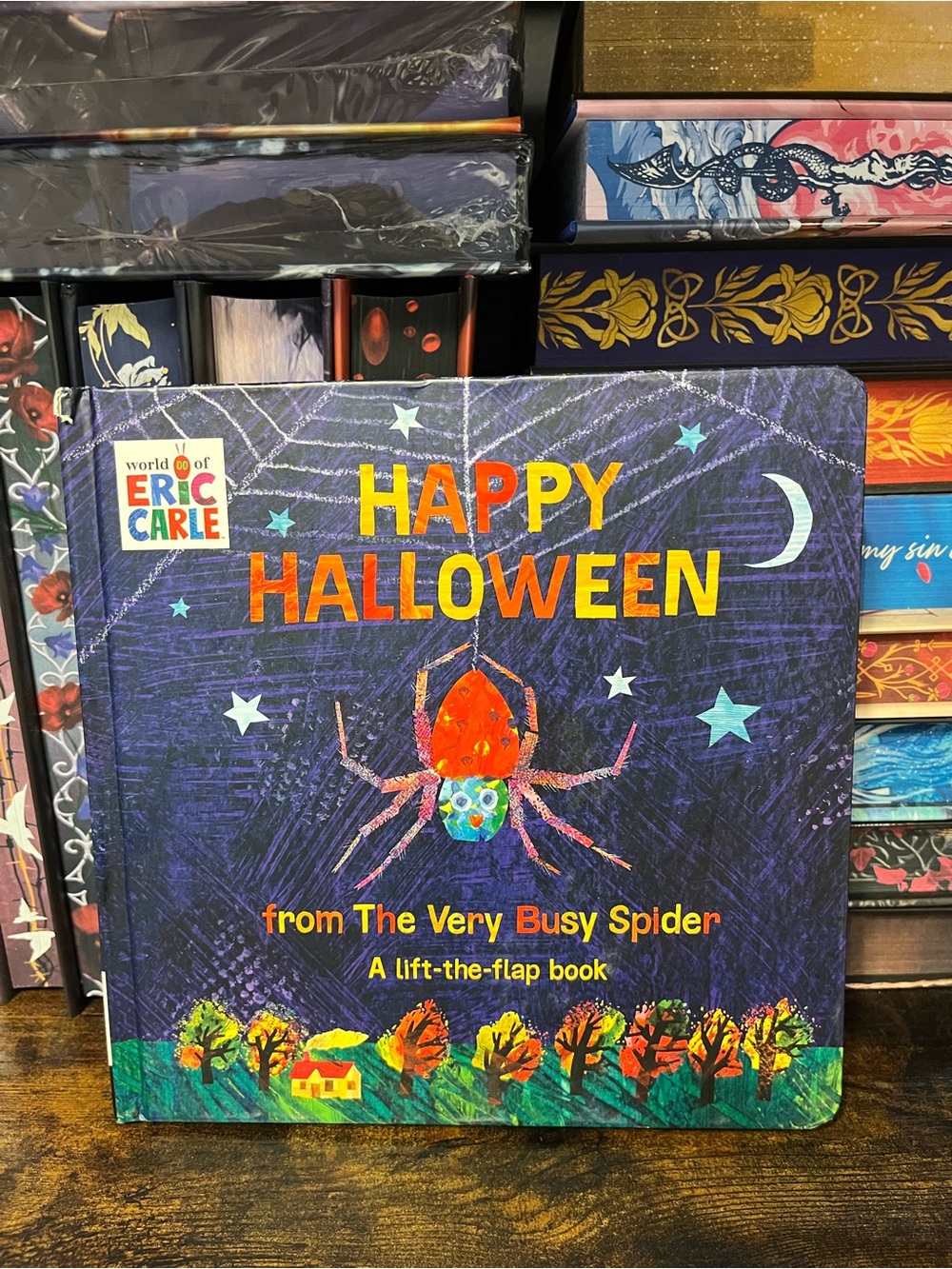 Happy Halloween from The Very Busy Spider - Purple Holiday Board Book